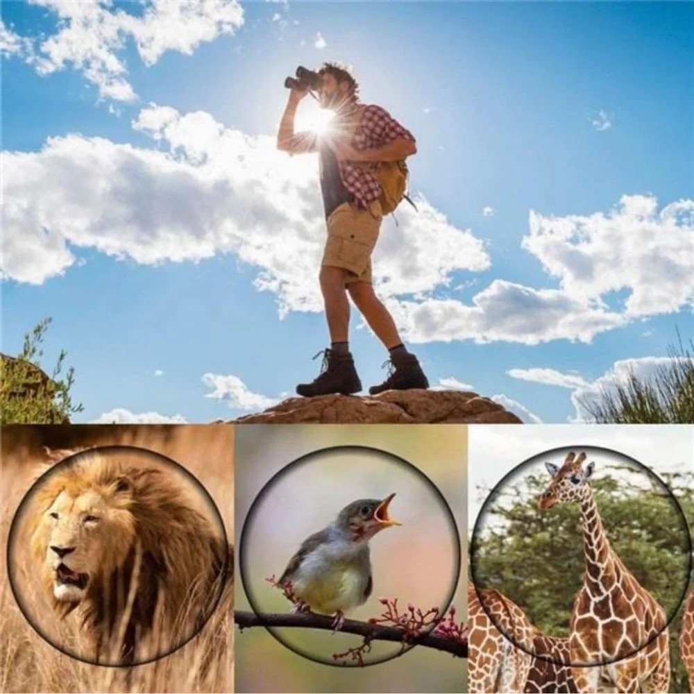 Compact Binoculars, High Powered Binoculars for Adults